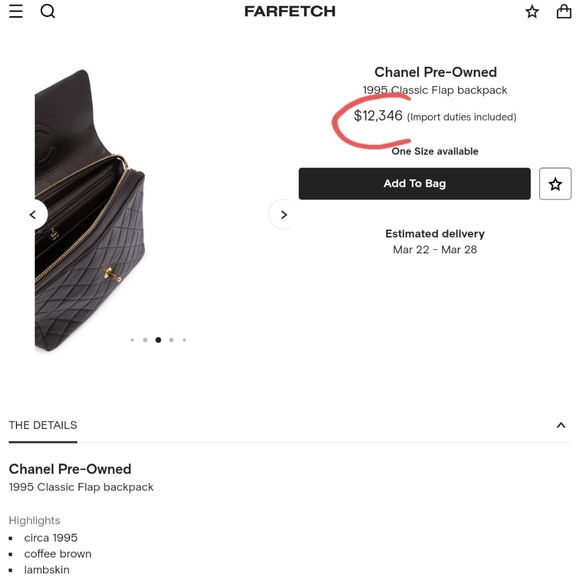 AUTHENTIC 1995 VINTAGE CHANEL CLASSIC LAMBSKIN FLAP BACKPACK WITH GHW - Picture 16 of 16